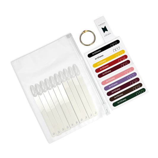 Nuancier pour vernis stamping